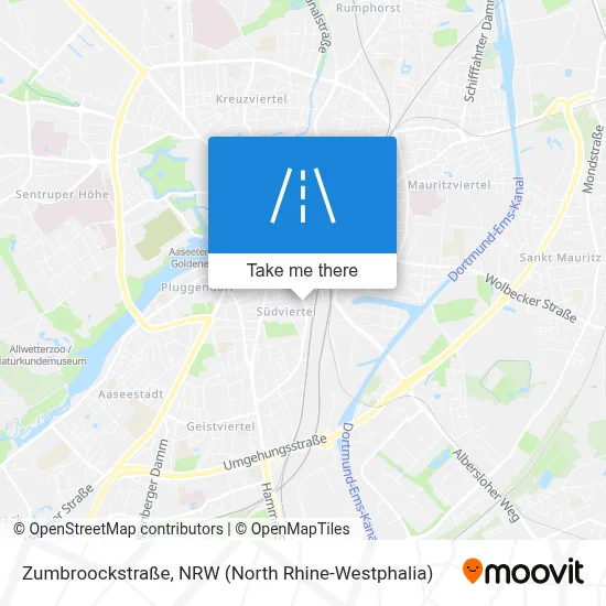 Zumbroockstraße map