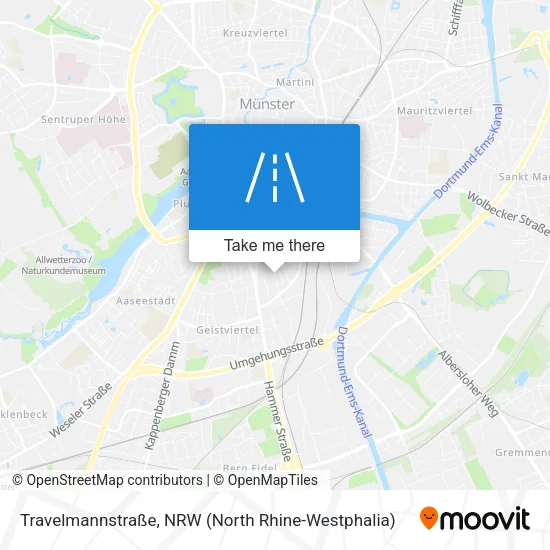 Карта Travelmannstraße