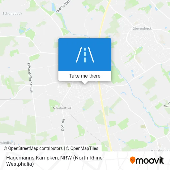 Карта Hagemanns Kämpken
