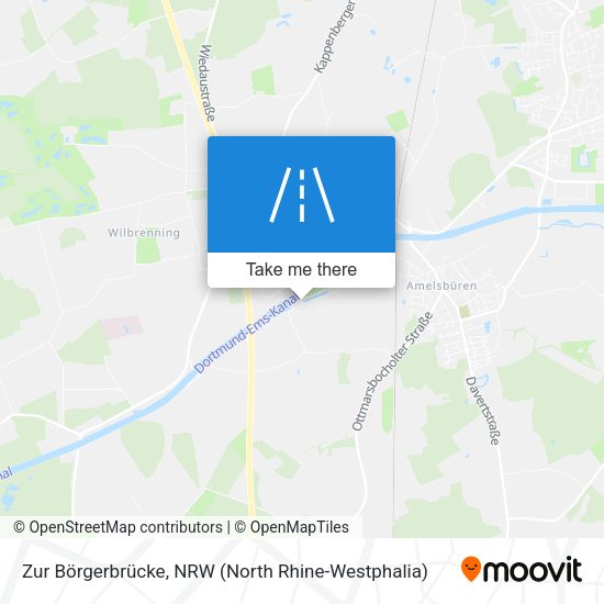Zur Börgerbrücke map