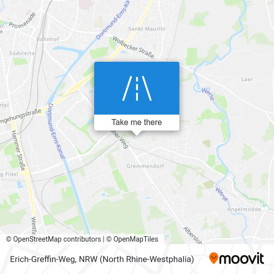 Erich-Greffin-Weg map