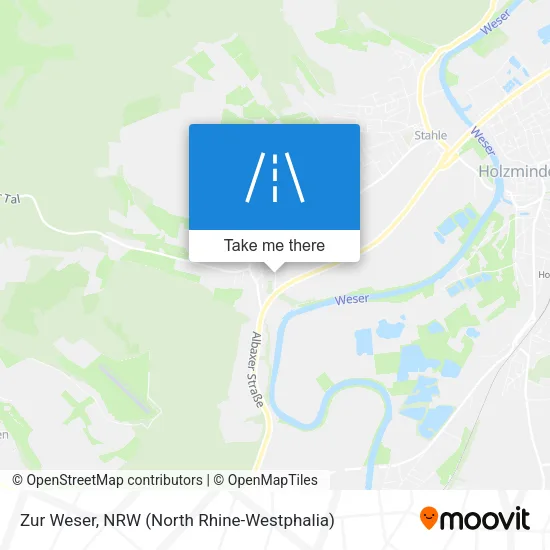 Карта Zur Weser