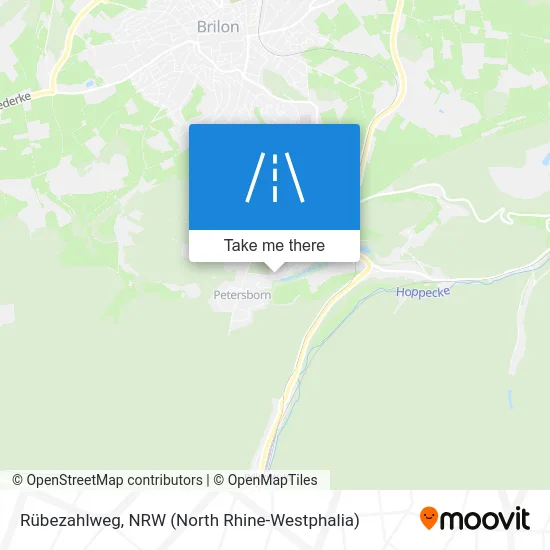 Rübezahlweg map