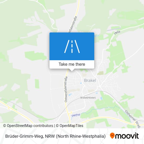 Brüder-Grimm-Weg map