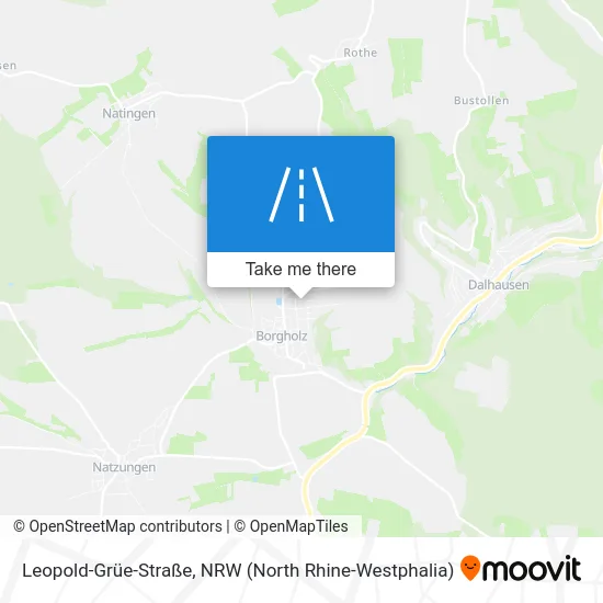 Карта Leopold-Grüe-Straße