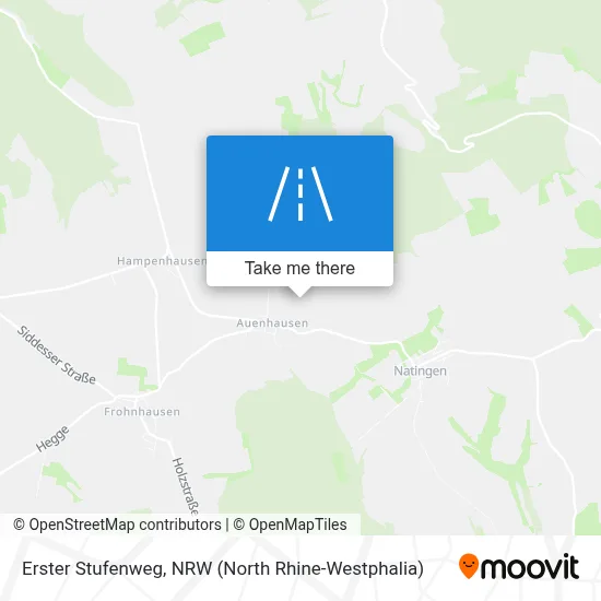 Erster Stufenweg map