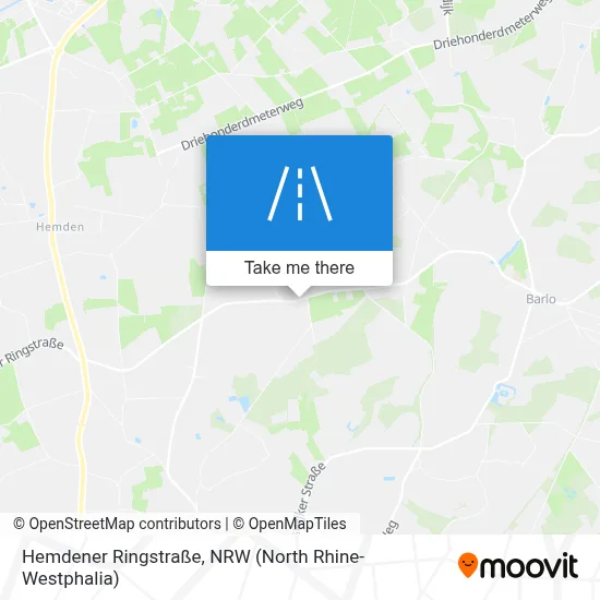 Hemdener Ringstraße map