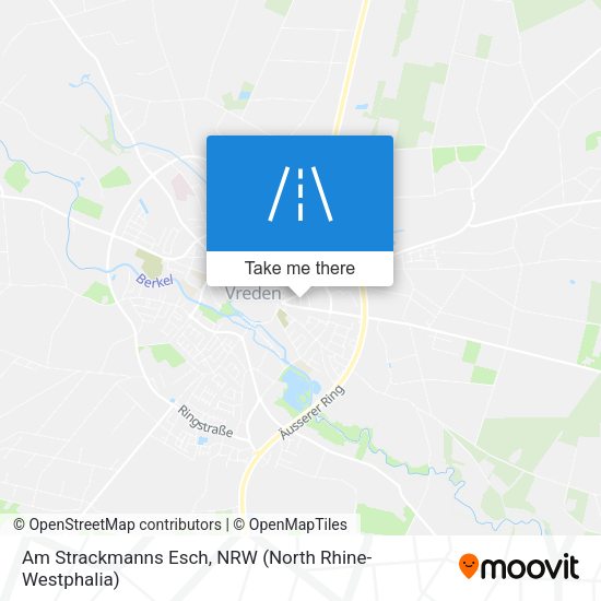 Am Strackmanns Esch map