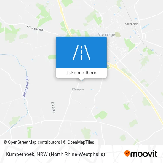 Kümperhoek map