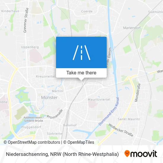 Карта Niedersachsenring