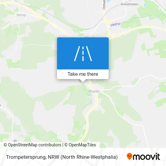Карта Trompetersprung