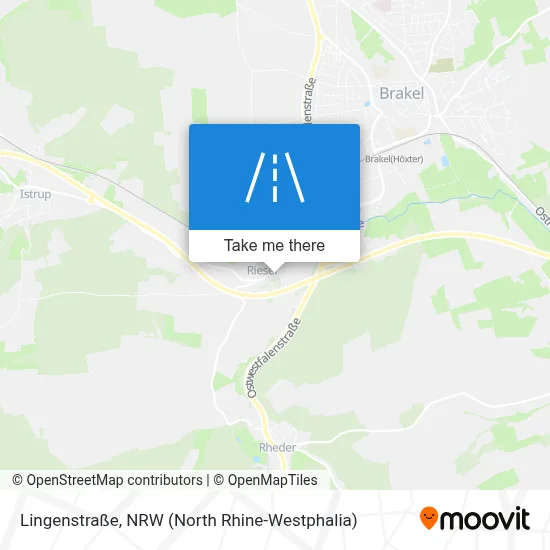 Lingenstraße map