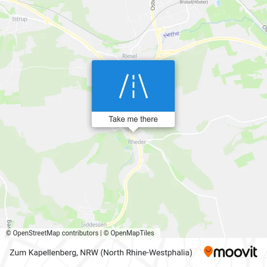 Zum Kapellenberg map