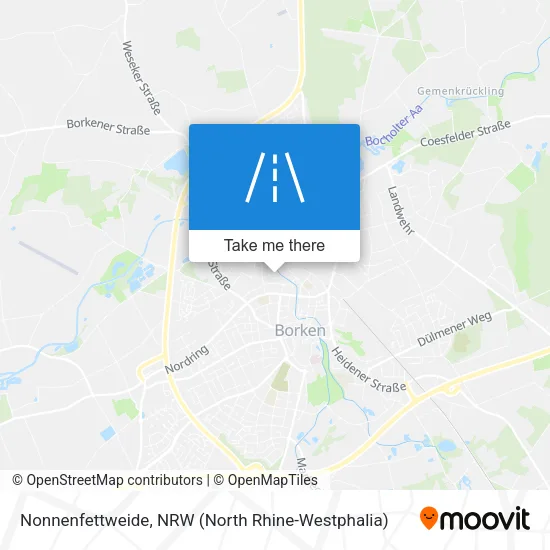 Карта Nonnenfettweide