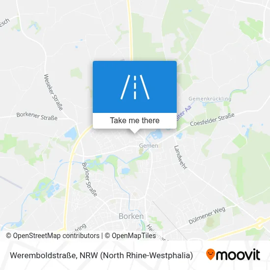 Weremboldstraße map