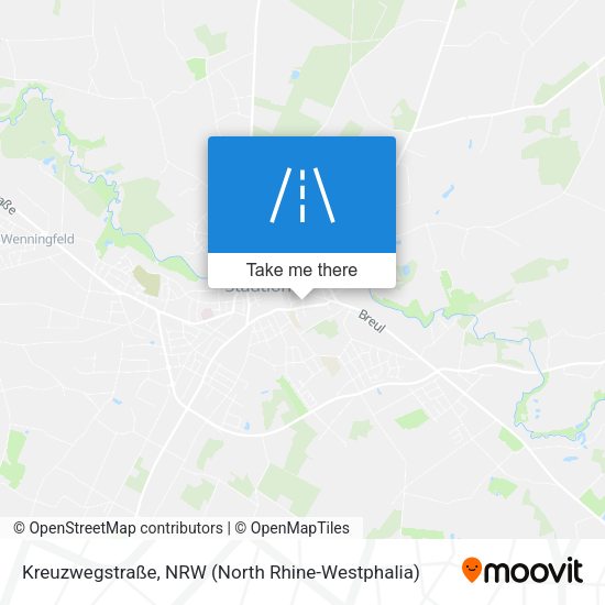 Kreuzwegstraße map