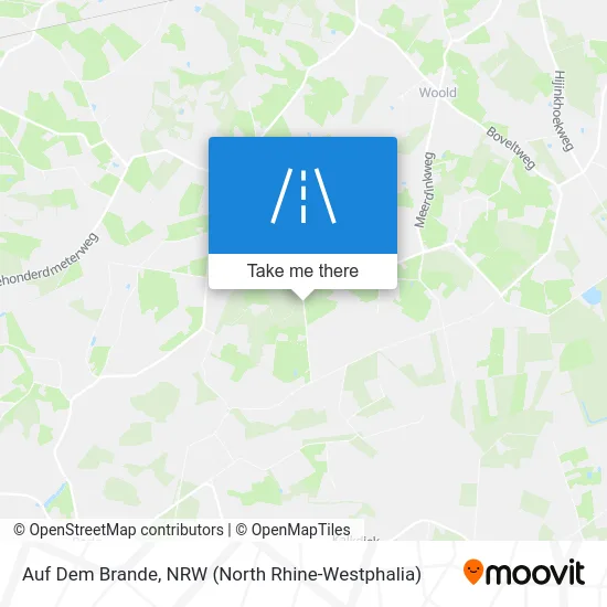 Карта Auf Dem Brande