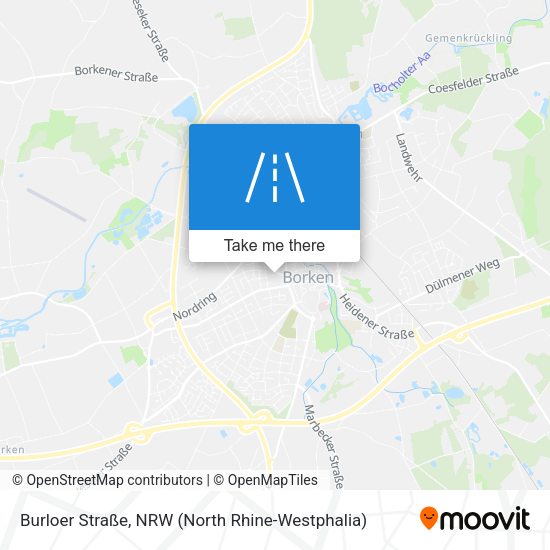 Burloer Straße map