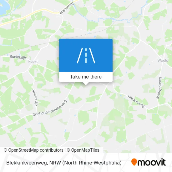 Blekkinkveenweg map