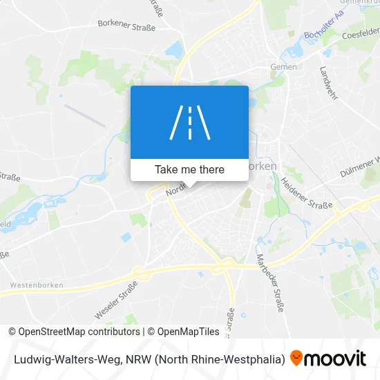 Ludwig-Walters-Weg map