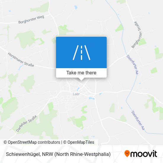 Schiewenhügel map