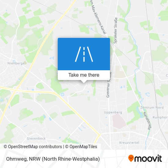 Ohmweg map