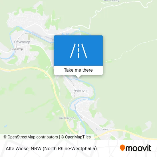 Карта Alte Wiese