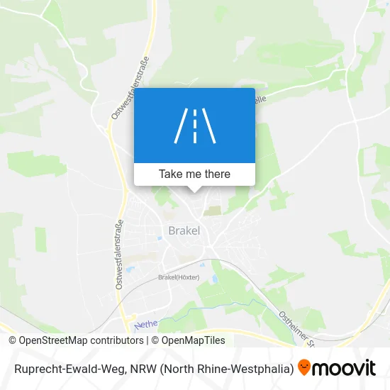 Ruprecht-Ewald-Weg map