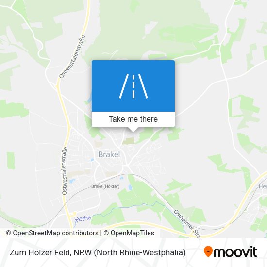 Zum Holzer Feld map