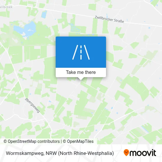 Wormskampweg map