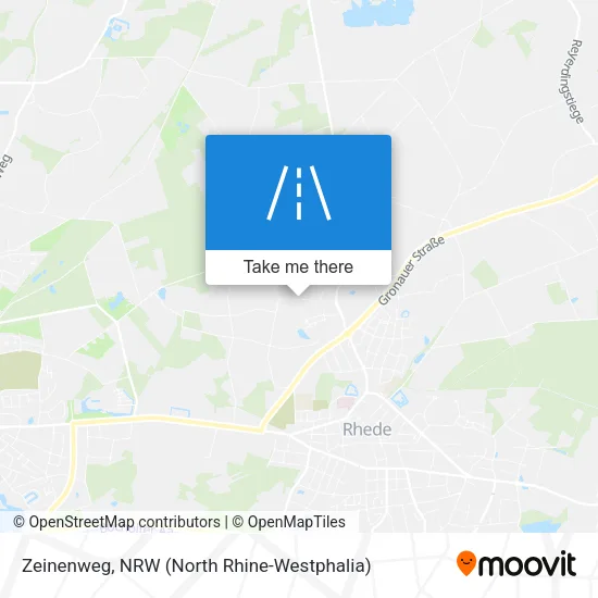 Zeinenweg map