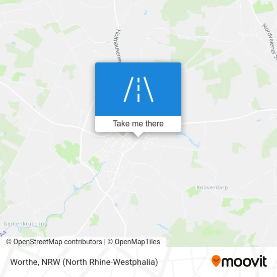 Карта Worthe