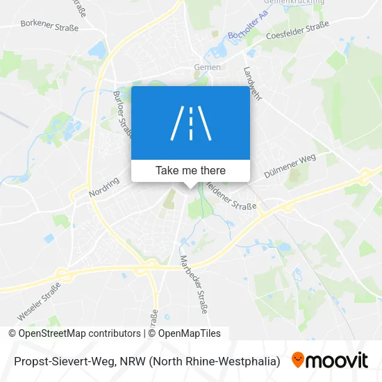 Карта Propst-Sievert-Weg