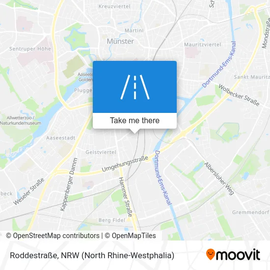 Roddestraße map