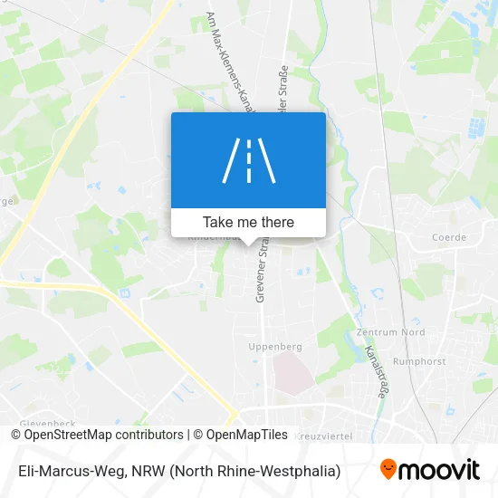 Карта Eli-Marcus-Weg