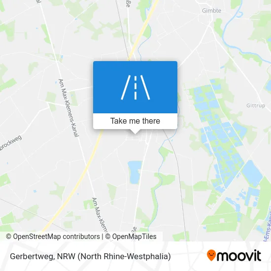 Карта Gerbertweg