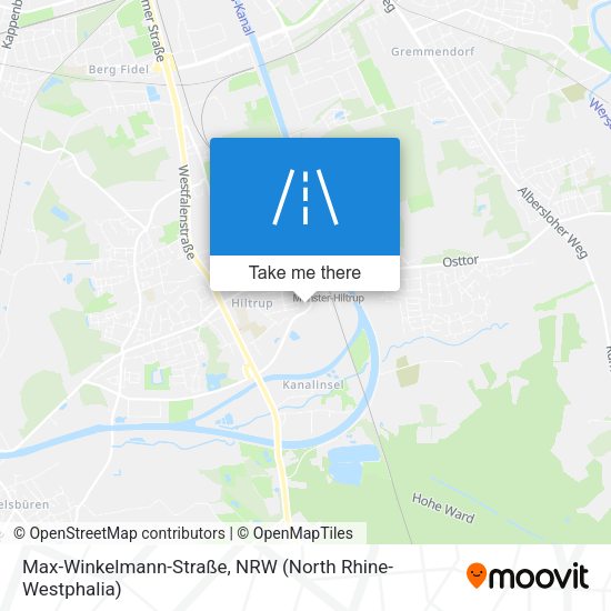 Max-Winkelmann-Straße map