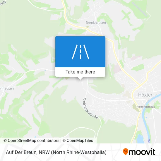 Карта Auf Der Breun