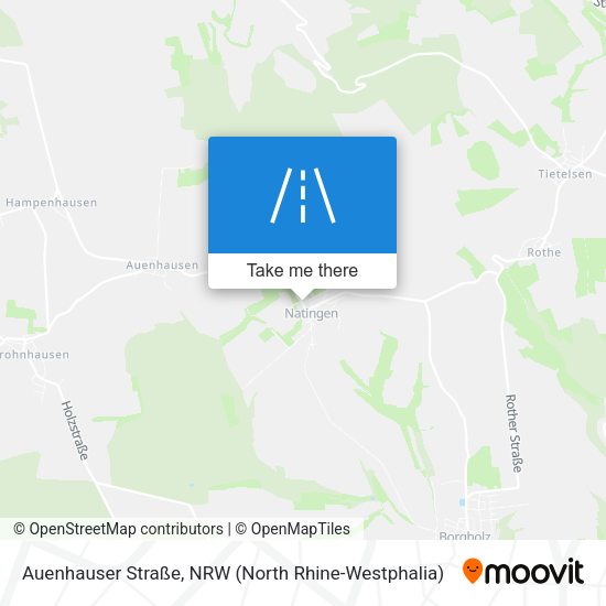 Auenhauser Straße map