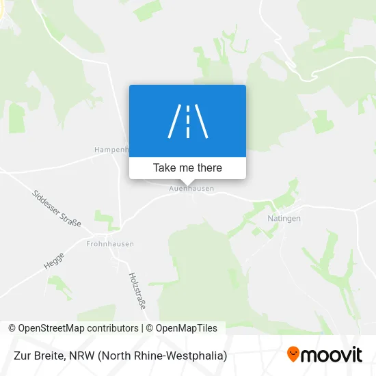 Карта Zur Breite