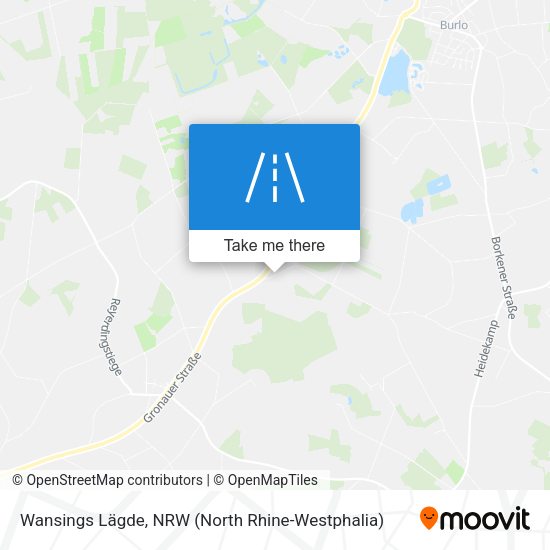 Wansings Lägde map
