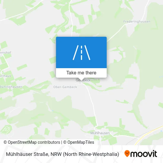 Карта Mühlhäuser Straße