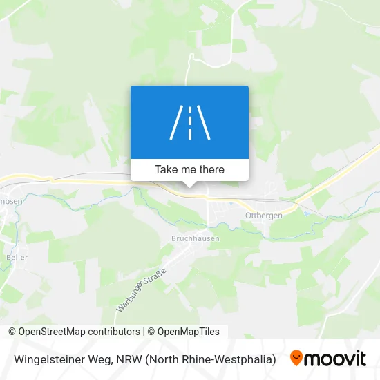 Карта Wingelsteiner Weg