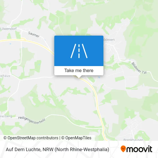 Карта Auf Dem Luchte