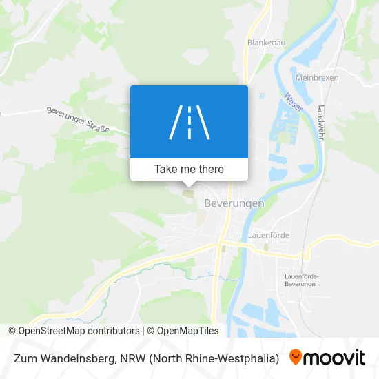 Zum Wandelnsberg map