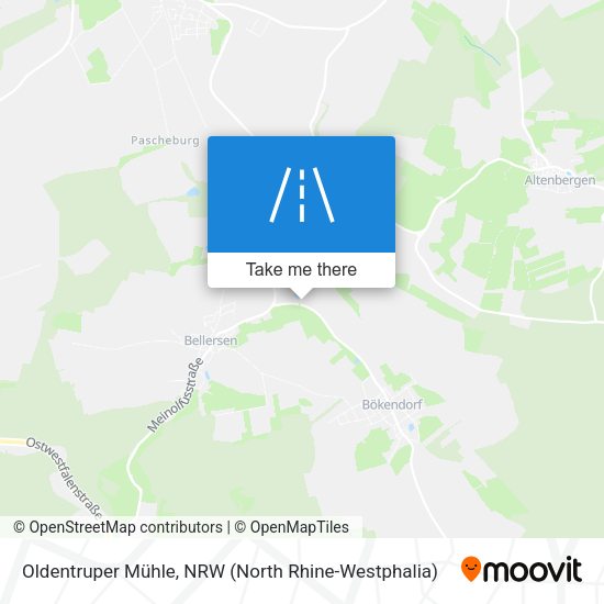 Oldentruper Mühle map