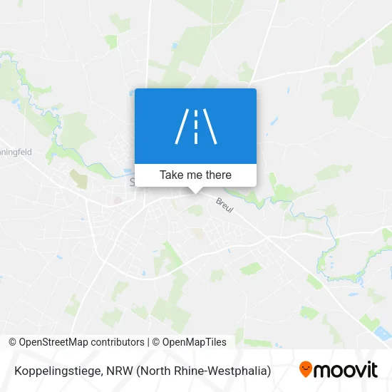 Карта Koppelingstiege