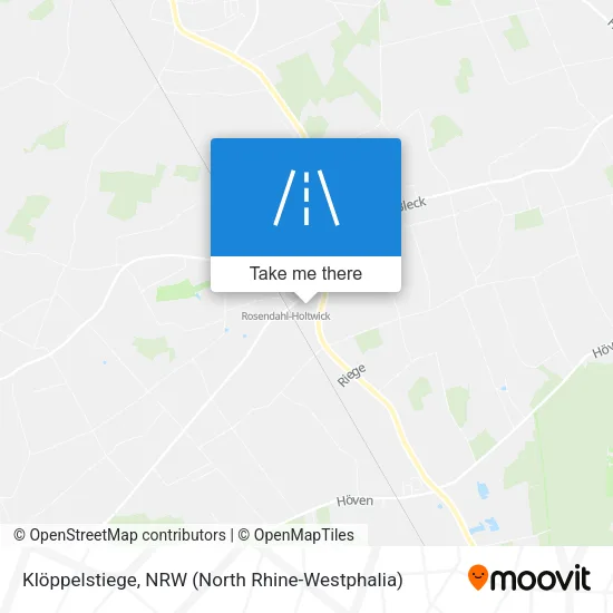 Карта Klöppelstiege