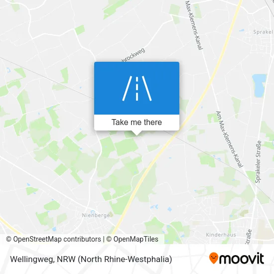 Карта Wellingweg