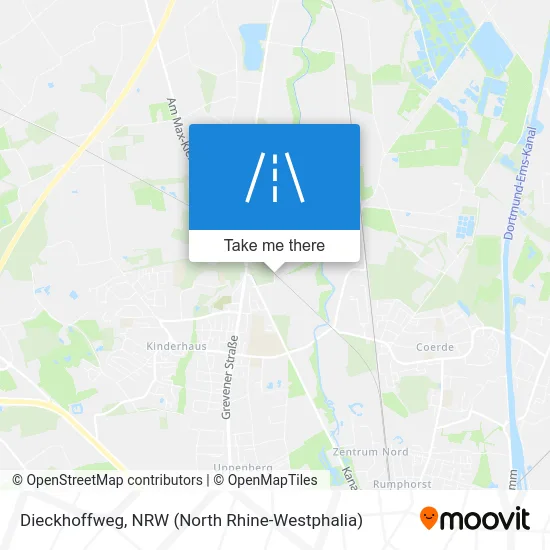 Dieckhoffweg map